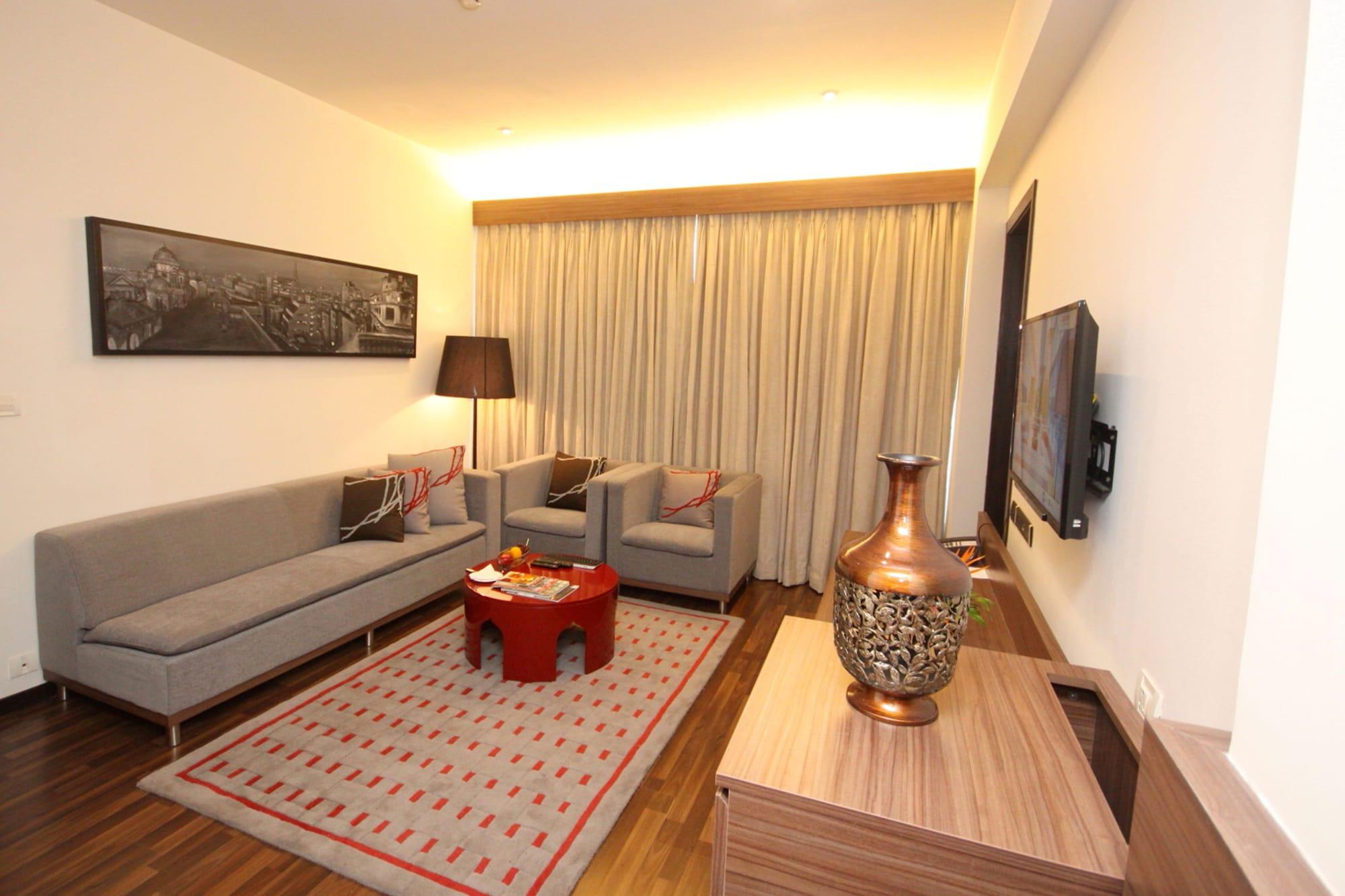 Vivanta Kolkata Em Bypass Exterior photo Living room