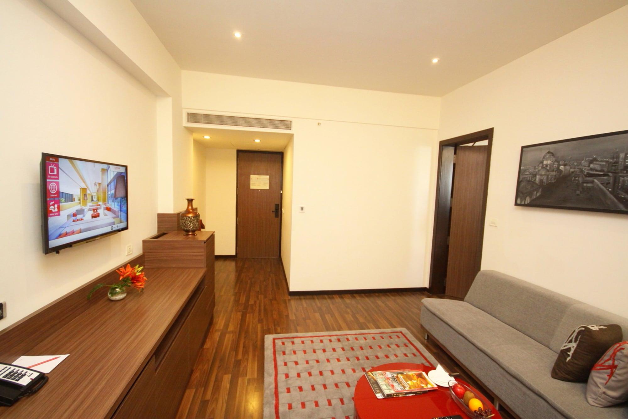 Vivanta Kolkata Em Bypass Exterior photo A suite at the hotel
